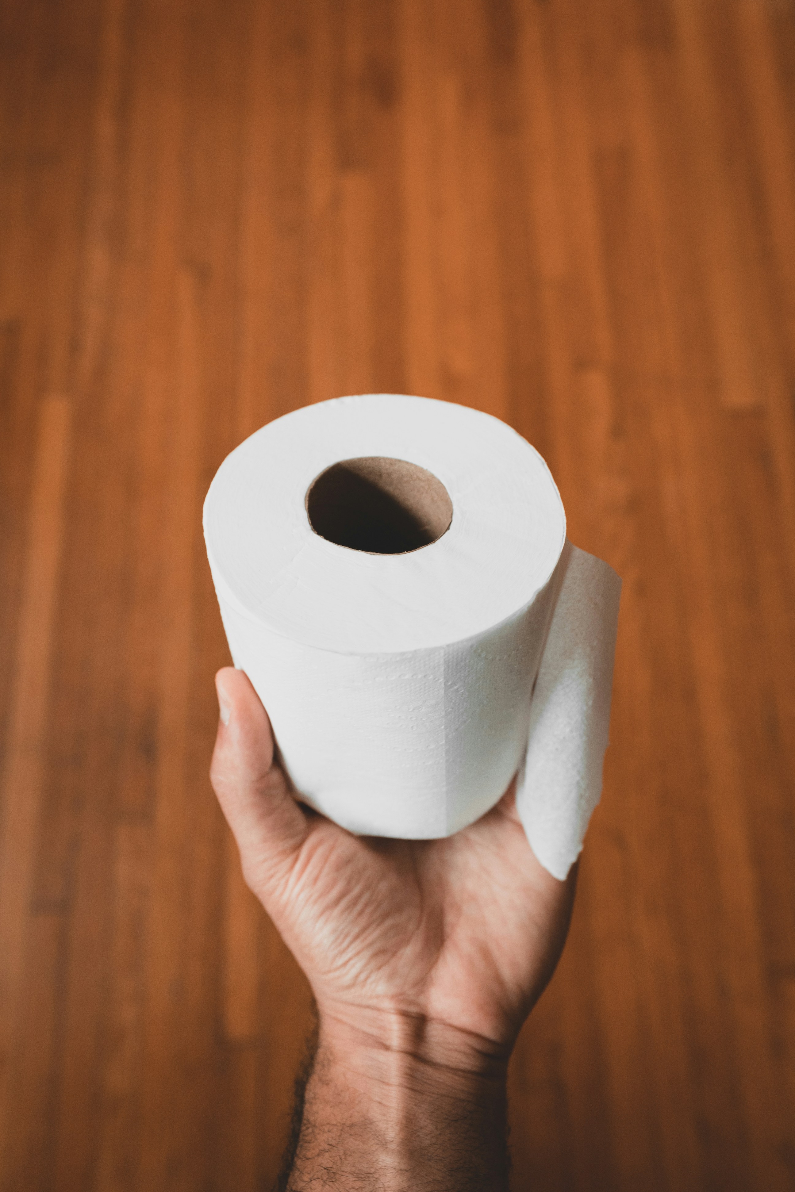 3-ply bamboo toilet paper roll